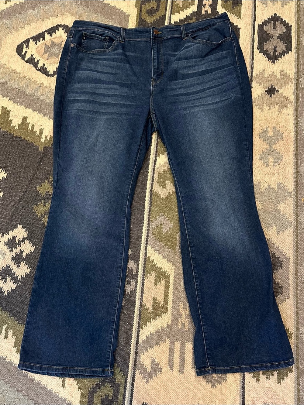 Judy Blue Plus Size Boot Cut Indigo Stretch Denim Jeans 22W